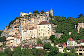 France,Occitanie,Lot department (46),Rocamadour,sanctuary and castle