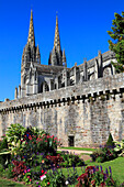 Frankreich,Bretagne,Departement Finistere (29),Quimper,Kathedrale Saint Corentin