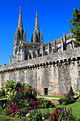 France,Brittany,Finistere department (29),Quimper,Saint Corentin cathedral