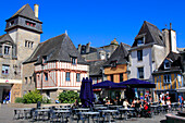 Frankreich,Bretagne,Departement Finistere (29),Quimper,Platz Terre au duc