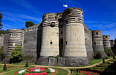 Frankreich,pays de la loire,Maine et Loire (49),Angers,the castle