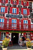 Frankreich,Nouvelle Aquitaine,Pyrenees atlantique (64),French Basque country,Espelette,Euskadi hotel