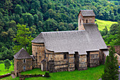 France,Nouvelle Aquitaine,Pyrenees atlantique (64),French Basque country,Sainte Engrace church