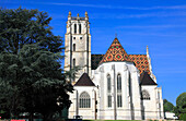 Frankreich,Auvergne Rhone Alpes,Ain department (01),Bourg en Bresse,Brou monastery