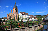 Frankreich,Grand-Est,Bas Rhin (67) Alsace,Wissembourg,Saint Pierre and paul abbatial church