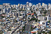 Usa,Porto Rico,aerial view of San Juan