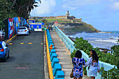 Usa,Puerto Rico,San Juan. El Morro Fortress (Festung)