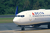 Usa,Puerto Rico,San Juan. Luis Muñoz Marín International Airport. Delta Airlines.