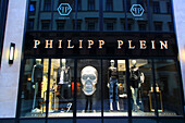 Europe,Hungary,Budapest. Philippe Plein shop