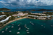 Caribbean,Caribbean Sea,US Virgin Islands,Saint Thomas Island. Cowpet Bay