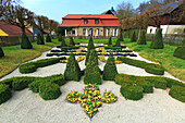 Deutschland,Wonsees,Steingarten Sanspareil. Felsengarten Sanspareil,Zwernitz-Schloss