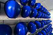 Germany,Voelklingen steel plant in Saarland. Helmets for visitors