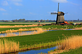 Europa,Niederlande,Windmühle in Schermerhorn