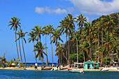 Englische Westindien, St. Lucia. Marigot-Bucht
