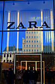 Europe,Belgium,Brussels,Zara shop