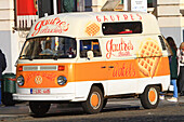 Europe,Belgium,Brussels. The famous Belgian waffle