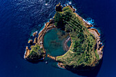 Insel Sao Miguel, Azoren, Portugal. Vila Franca do Campo Insel