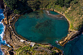 Insel Sao Miguel, Azoren, Portugal. Vila Franca do Campo Insel