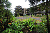 Sao Miguel Island,Azores,Portugal. Hotel abandonne Monte Palace