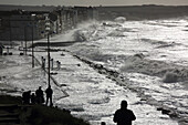 France,Hauts de France,Pas de Calais,Opal Coast,Ciara storm. Wimereux seaside
