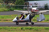 St Francois airport,Guadeloupe. Autogyro