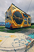 USA, Florida, Miami, Stadtteil Wynwood. Straßenkunst