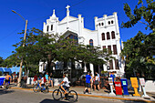 Usa,Florida. Key West. Downtown. St Paul church on Duval Street