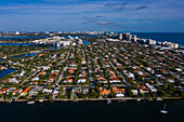 Usa,Florida,Miami. Nordstrand. Biscayne Bay