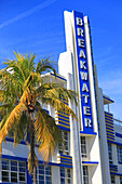 Usa,Florida,Miami,South Beach,Breakwater Hotel