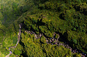 Frankreich,Guadeloupe. La Soufriere