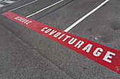 Parking space reserved for carpooling