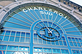 Europe,Belgium,Charleroi. Railway station