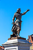 Europa,Belgien,Tournai. Philippe-Christine de Lalaing-Statue