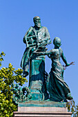 Europa,Belgien,Lüttich. Zenobe Gramme Statue