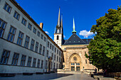 Europa,Luxemburg,Luxemburg-Stadt. Kathedrale Notre-Dame de Luxembourg