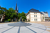 Europe,Luxembourg,Luxembourg City. Grand Duchess Charlotte Monument