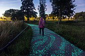 Europe,Nederlands. Eindhoven. Van Gogh - Roosegaarde Cycle Path
