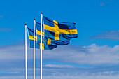 Europa,Skandinavien,Schweden,schwedische Flagge