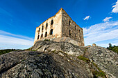 Europa,Skandinavien,Schweden. Graenna. Ruinen von Brahehus