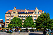 Europa,Skandinavien,Schweden. Skanien. Malmoe. Alte Stadt. Lilla torg Platz