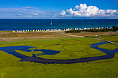 Europe,Scandinavia,Sweden. Skania.  Falsterbo peninsula. Skanor. Beach huts