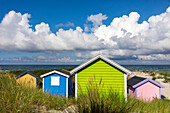 Europe,Scandinavia,Sweden. Skania.  Falsterbo peninsula. Skanor. Beach huts