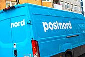 Postnord-Lieferwagen