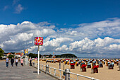 Europa,Deutschland. Schleswig-Holstein. Travemünde. Strandkorb