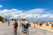 Europe,Germany. Schleswig-Holstein. Travemuende. Strandkorb