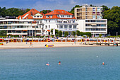 Europe,Germany. Schleswig-Holstein. Travemuende. Strandkorb