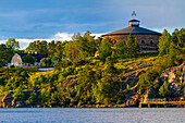 Europa,Skandinavien,Schweden,Stockholmer Schärengarten,Oxdjupet,Festung Fredriksborg