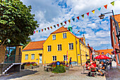 Europa,Skandinavien,Schweden.. Soelvesborg. Das Rathaus