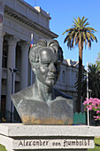 Chile,Santiago,Barrio Matucana,Alexander von Humboldt statue,