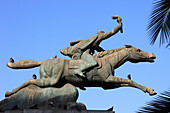 Chile,Santiago,Manuel Rodriguez statue,